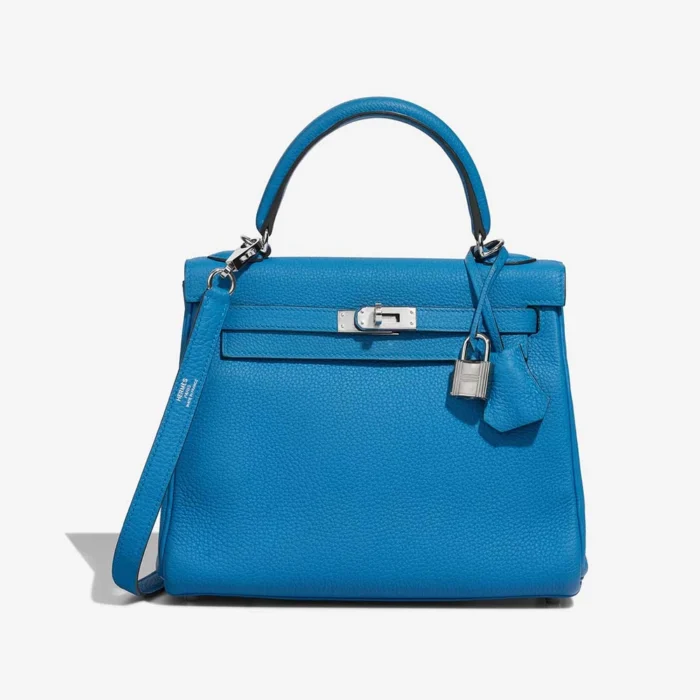 Hermès Replica Kelly 25 Togo Bleu Zanzibar PHW - DLF