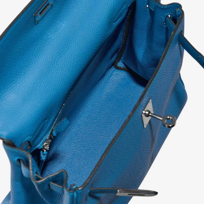 Hermès Replica Kelly 25 Togo Bleu Zanzibar PHW - DLF - Image 5