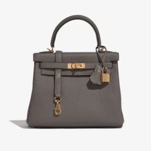 Hermès Replica Kelly 25 Togo Gris etain GHW – DLF