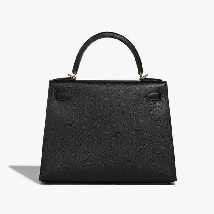 Hermès Replica Kelly 28 Epsom Black GHW - DLF - Image 2