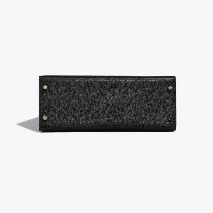 Hermès Replica Kelly 28 Epsom Black GHW - DLF - Image 3