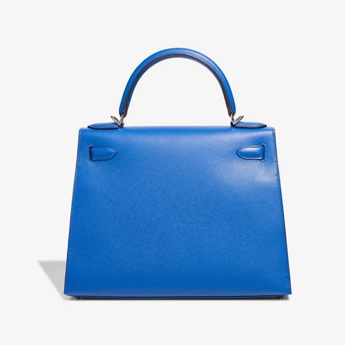 Hermès Replica Kelly 28 Epsom Blue Royal PHW - DLF - Image 2