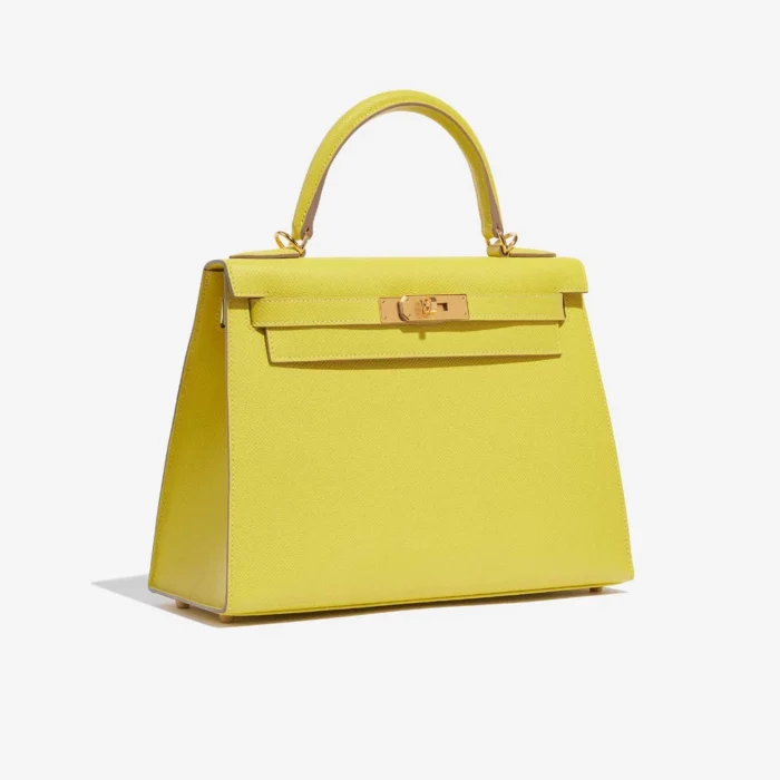 Hermès Replica Kelly 28 Epsom Lime GHW - DLF - Image 4