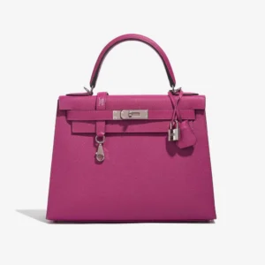 Hermès Replica Kelly 28 Epsom Pourpre PHW | Direct Luxury Fashion