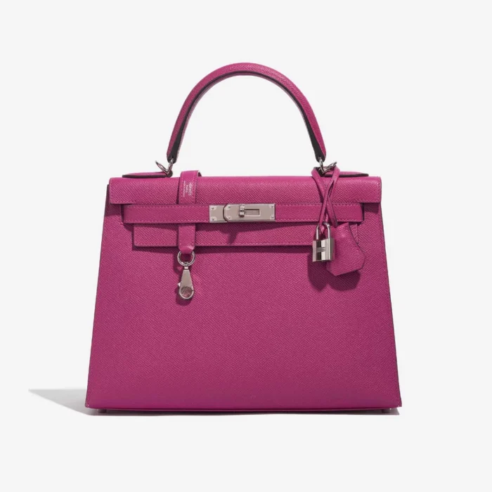 Hermès Replica Kelly 28 Epsom Pourpre PHW | Direct Luxury Fashion