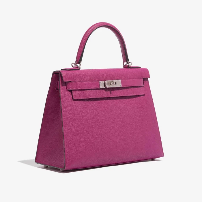 Hermès Replica Kelly 28 Epsom Pourpre PHW - DLF - Image 4