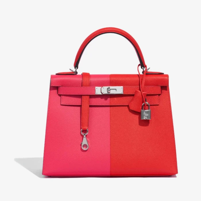 Hermès Replica Kelly 28 Rose Extreme Blue Zanzibar – DLF