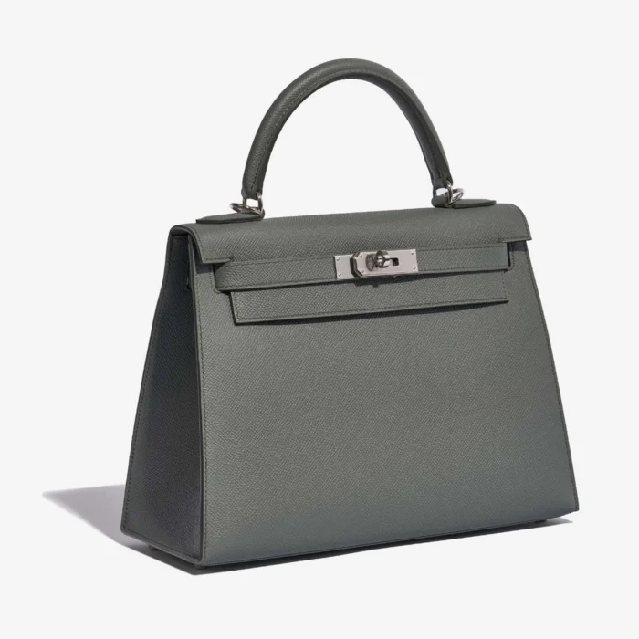 Hermès Replica Kelly 28 Epsom Vert Amande PHW - DLF - Image 4