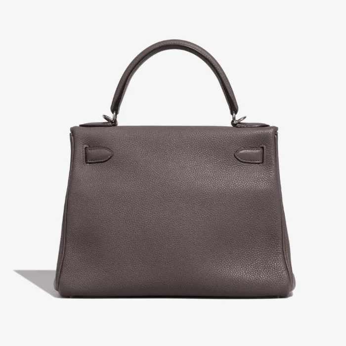 Hermès Replica Kelly 28 Evercolor Etain PHW - DLF - Image 2