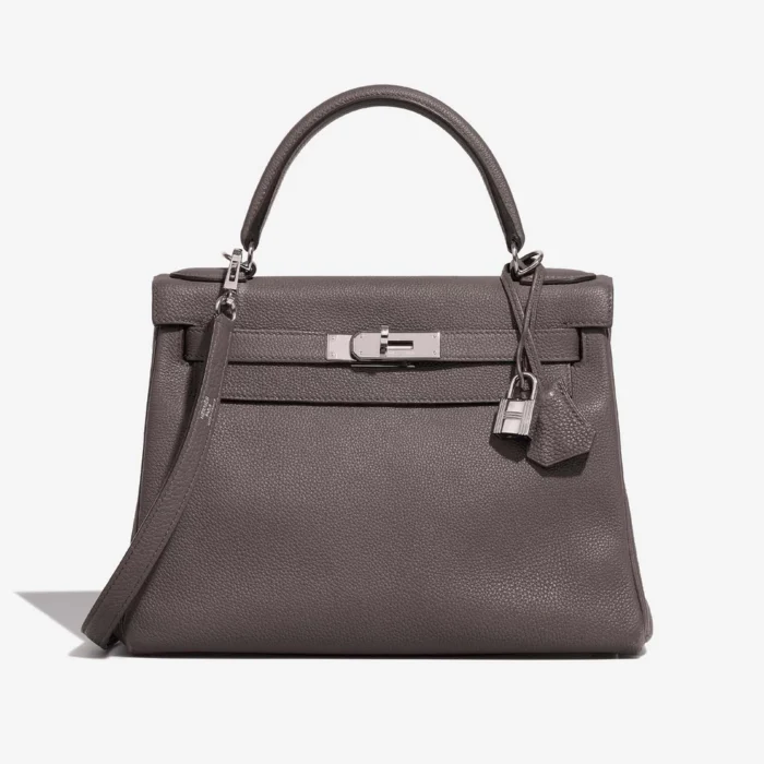 Hermès Replica Kelly 28 Evercolor Etain PHW | Direct Luxury Fashion