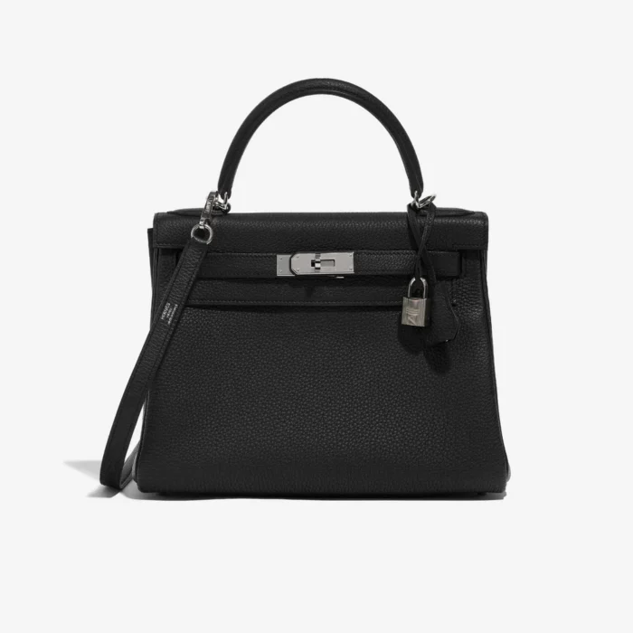 Hermès Replica Kelly 28 Togo Black PHW | Direct Luxury Fashion