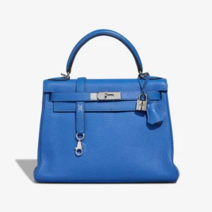 Hermès Replica Kelly 28 Togo Bleu Mykonos PHW - DLF