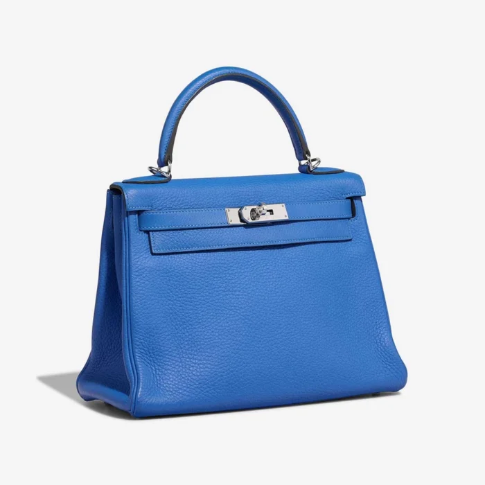 Hermès Replica Kelly 28 Togo Bleu Mykonos PHW - DLF - Image 4