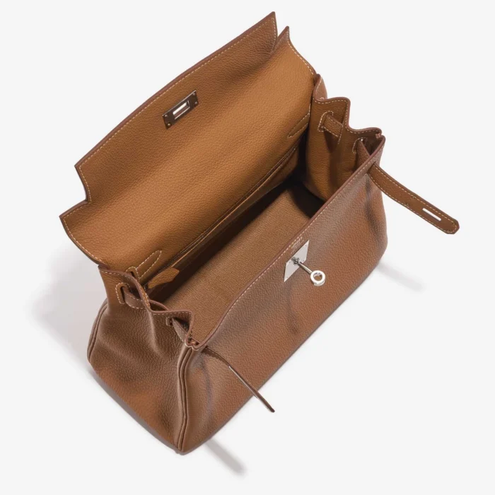 Hermès Replica Kelly 28 Togo Gold PHW - DLF - Image 4