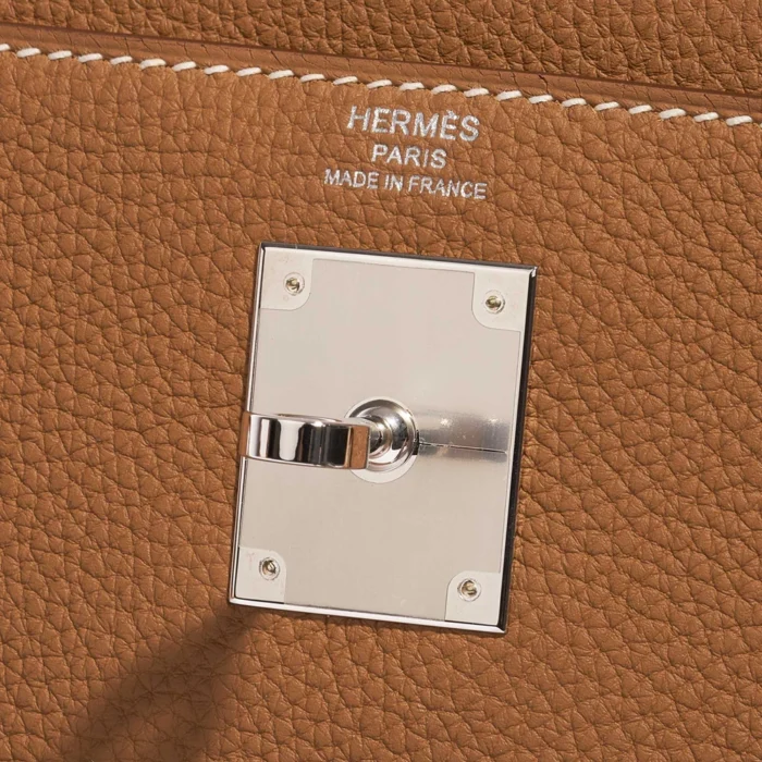 Hermès Replica Kelly 28 Togo Gold PHW - DLF - Image 5