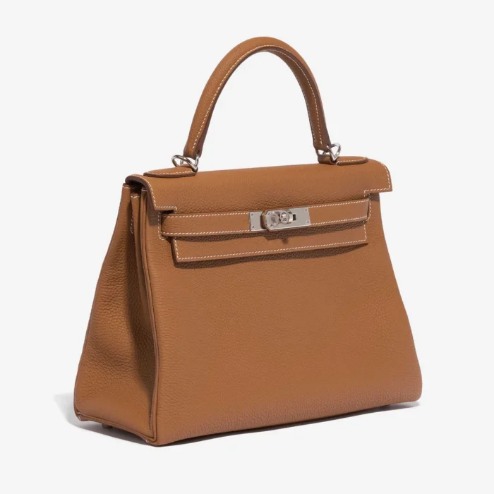 Hermès Replica Kelly 28 Togo Gold PHW - DLF - Image 3
