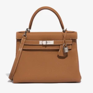 Hermès Replica Kelly 28 Togo Gold PHW | Direct Luxury Fashion