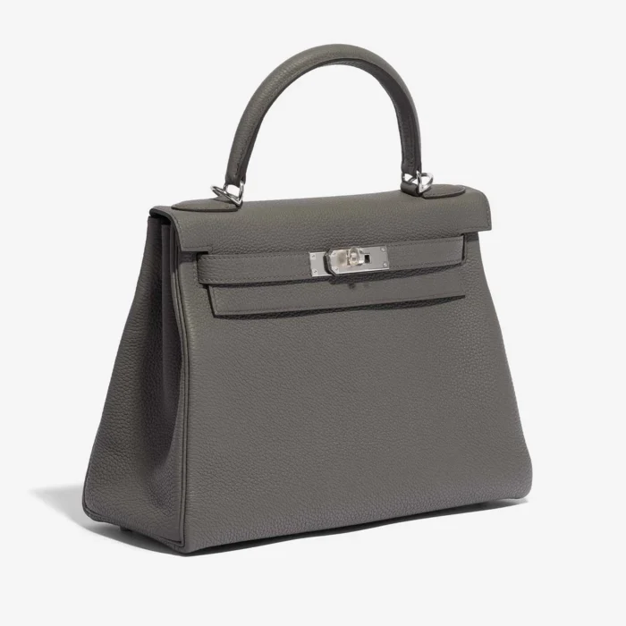 Hermès Replica Kelly 28 Togo Gris etain PHW - DLF - Image 4