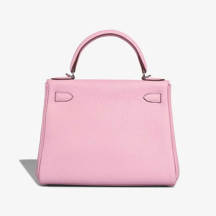 Hermès Replica Kelly 28 Togo Mauve Sylvestre PHW - DLF - Image 2