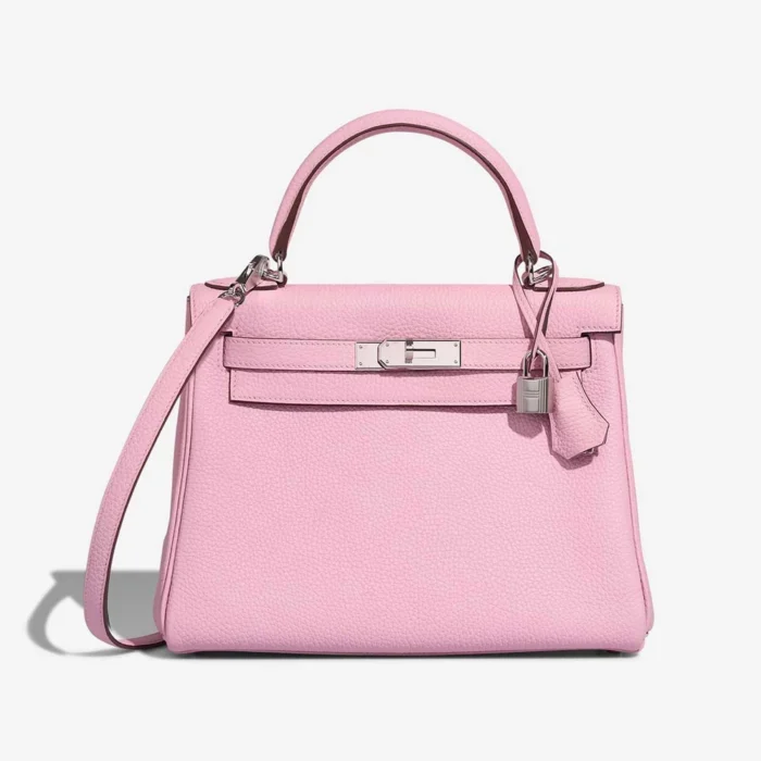 Hermès Replica Kelly 28 Togo Mauve Sylvestre PHW - DLF