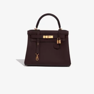Hermès Replica Kelly 28 Togo Rouge Sellier GHW - DLF