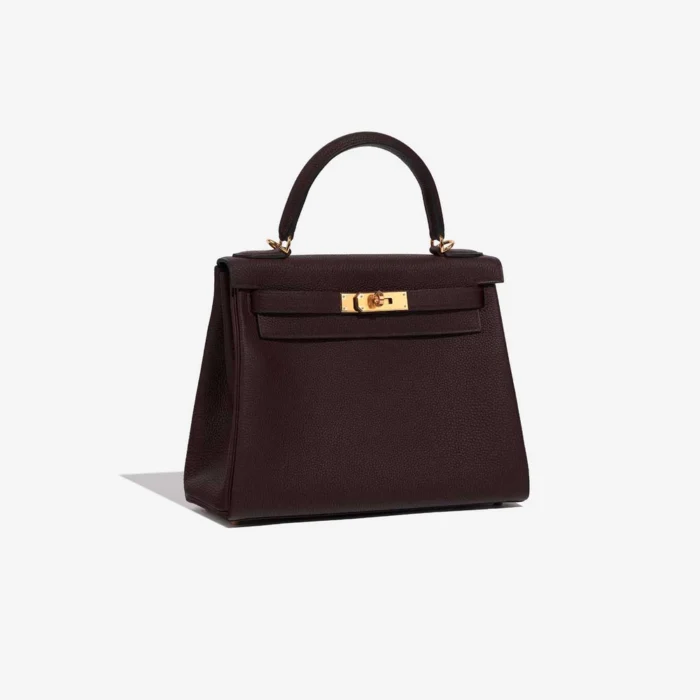 Hermès Replica Kelly 28 Togo Rouge Sellier GHW - DLF - Image 4