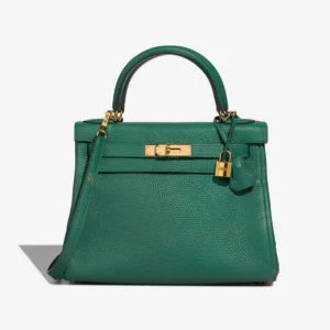 Hermès Replica Kelly 28 Togo Vert Vertigo GHW - DLF