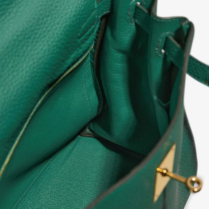 Hermès Replica Kelly 28 Togo Vert Vertigo GHW - DLF - Image 5