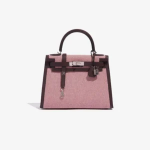 Hermès Replica Kelly 28 Toile Quadrille Swift | Direct Luxury Fashion