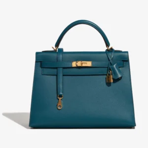 Hermès Replica Kelly 32 Epsom Vert Bosphore GHW – DLF