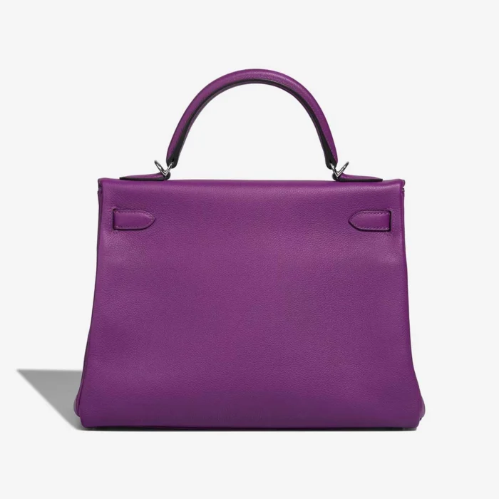 Hermès Replica Kelly 32 Evercolor Anemone PHW - DLF - Image 2