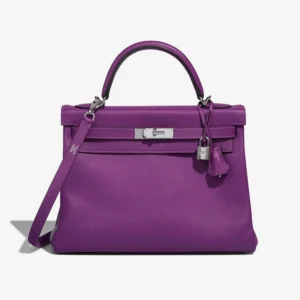 Hermès Replica Kelly 32 Evercolor Anemone PHW - DLF