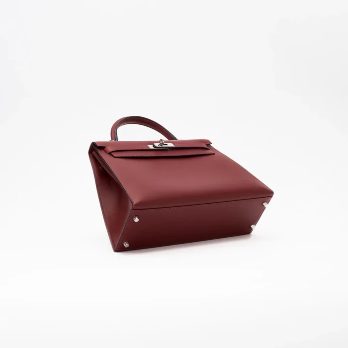Hermès Replica Kelly 32 Sombrero Rouge H PHW - Replica Handbags - Image 3