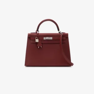 Hermès Replica Kelly 32 Sombrero Rouge H PHW | Luxury Handbags