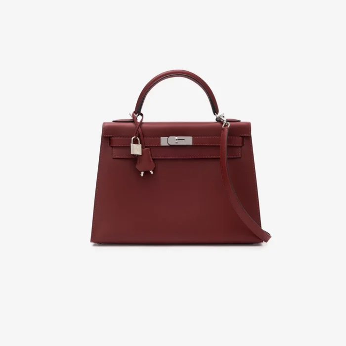 Hermès Replica Kelly 32 Sombrero Rouge H PHW | Luxury Handbags