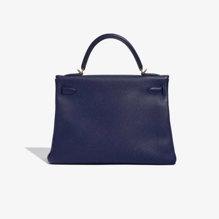 Hermès Replica Kelly 32 Togo Blue Encre GHW - DLF - Image 2