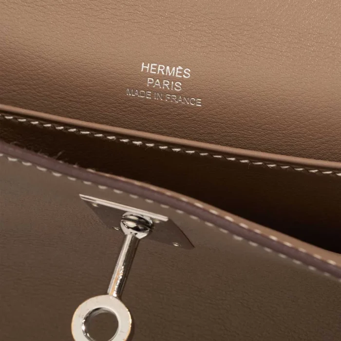 Hermès Replica Kelly 35 Clemence Vert Vertigo PHW - DLF - Image 6