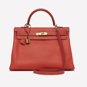 Hermès Replica Kelly 35 Epsom Rose Jaipur GHW | Handbags