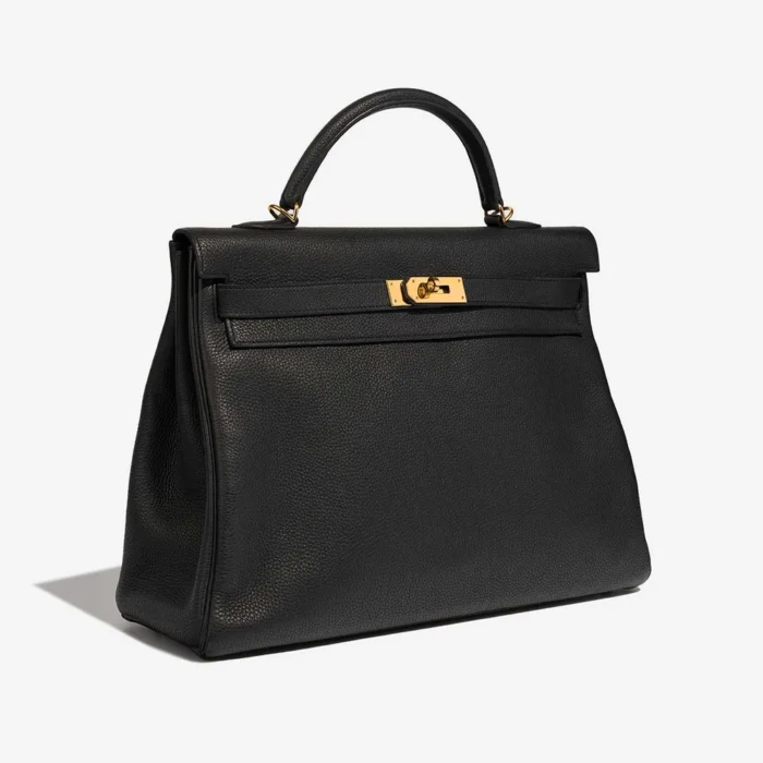 Hermès Replica Kelly 40 Togo Black GHW - DLF - Image 4