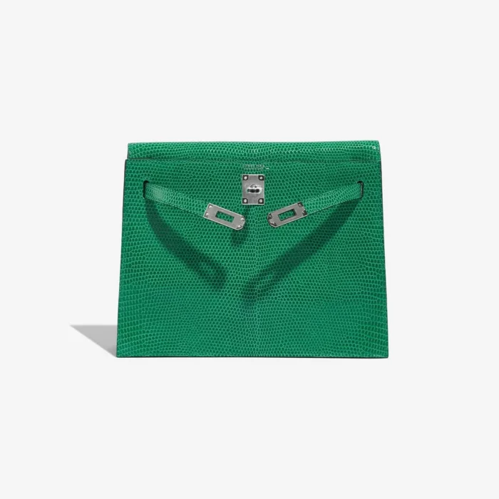 Hermès Replica Kelly Danse Salvator Lizard Vert Menthe PHW - DLF - Image 2
