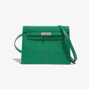 Hermès Replica Kelly Danse Salvator Lizard Vert Menthe PHW - DLF