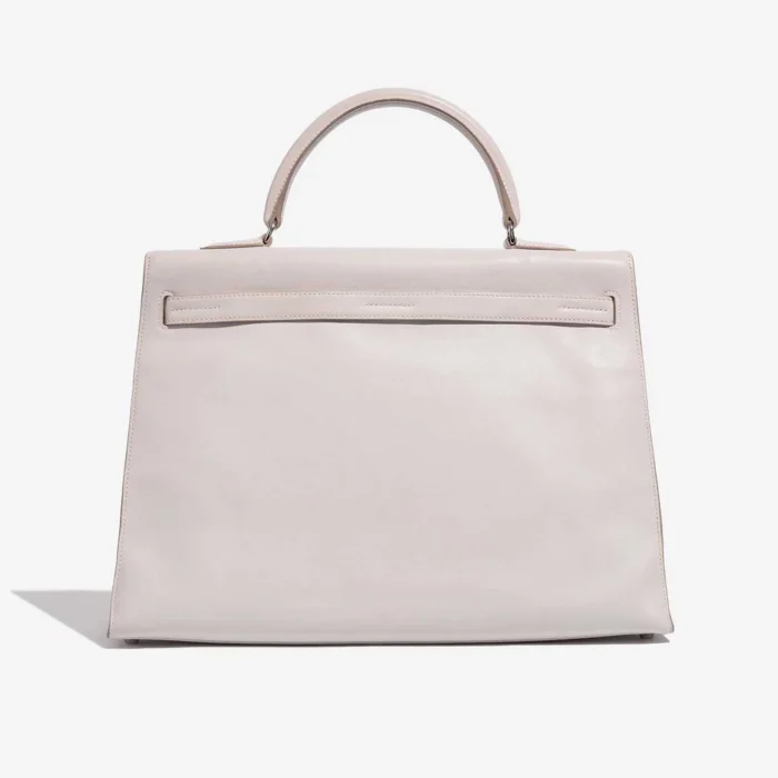 Hermès Replica Kelly Flat 35 Swift Rose Dragee PHW - DLF - Image 2