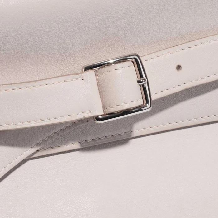 Hermès Replica Kelly Flat 35 Swift Rose Dragee PHW - DLF - Image 6