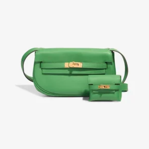 Hermès Replica Kelly Moove Swift Vert Yucca GHW - DLF