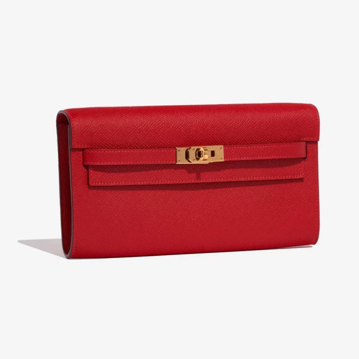 Hermès Replica Kelly to-go Epsom Rouge Casaque GHW - DLF - Image 4