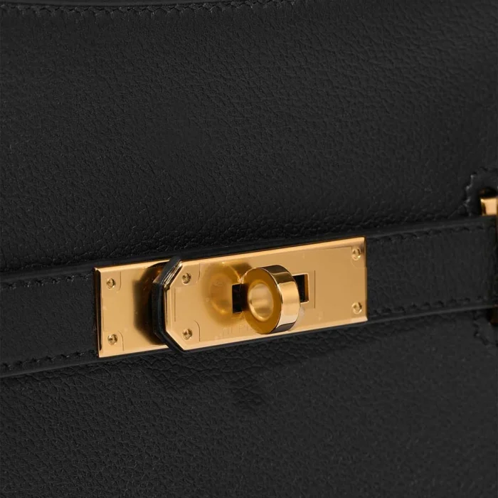 Hermès Replica Mini Jypsiere Evercolor Black GHW - DLF - Image 8