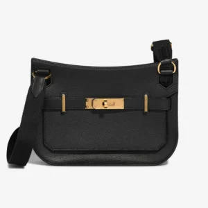 Hermès Replica Mini Jypsiere Evercolor Black GHW - DLF