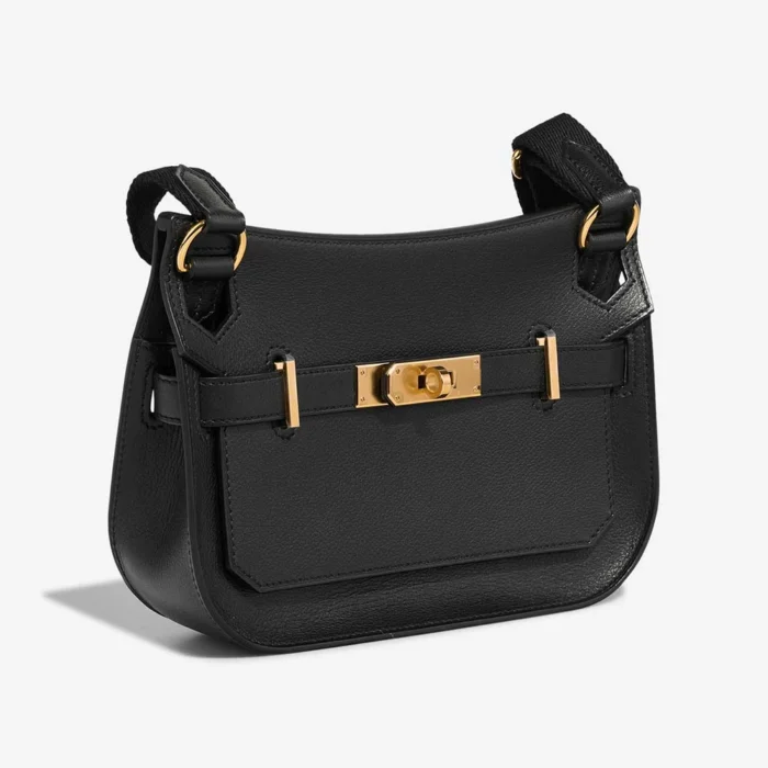 Hermès Replica Mini Jypsiere Evercolor Black GHW - DLF - Image 6