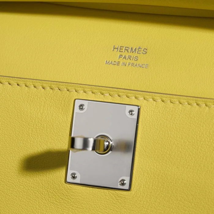Hermès Replica Mini Jypsiere Swift Lime PHW - DLF - Image 2