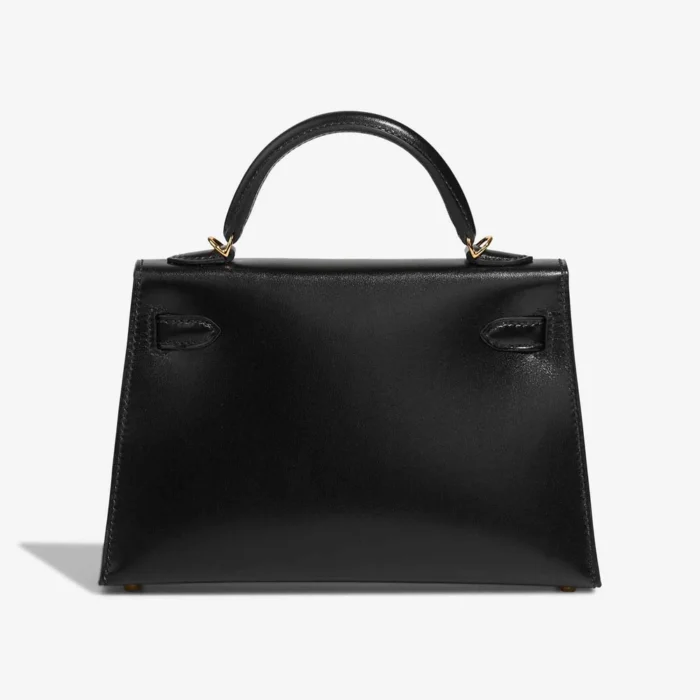 Hermès Replica Mini Kelly Box Black GHW - DLF - Image 2